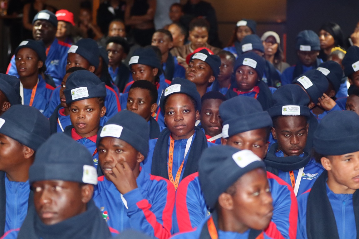 Team Limpopo at the 2026 Winter National School Sports Championships hosted at KuGompo City, Eastern Cape